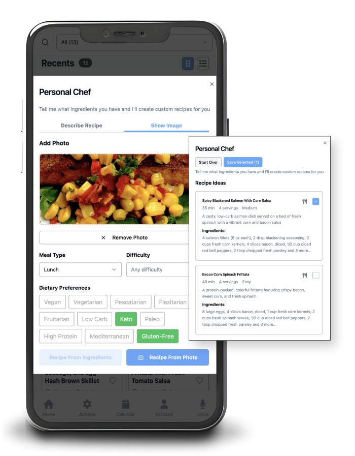 RecipeKing Personal Chef
